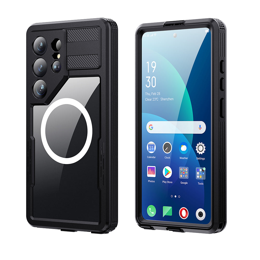 Galaxy S26 Ultra Kılıf 1-1 Su Geçirmez Kılıf Siyah
