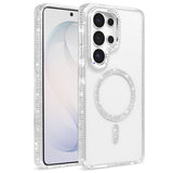 Galaxy S26 Ultra Kılıf M-safe Şarj Özellikli Zore Tera Silikon Kapak Şeffaf