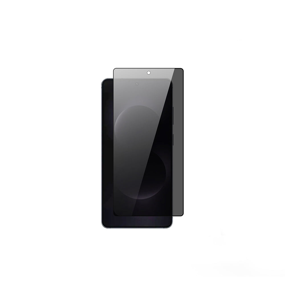 Galaxy S26 Ultra Zore Rika Premium Privacy Temperli Cam Ekran Koruyucu Siyah