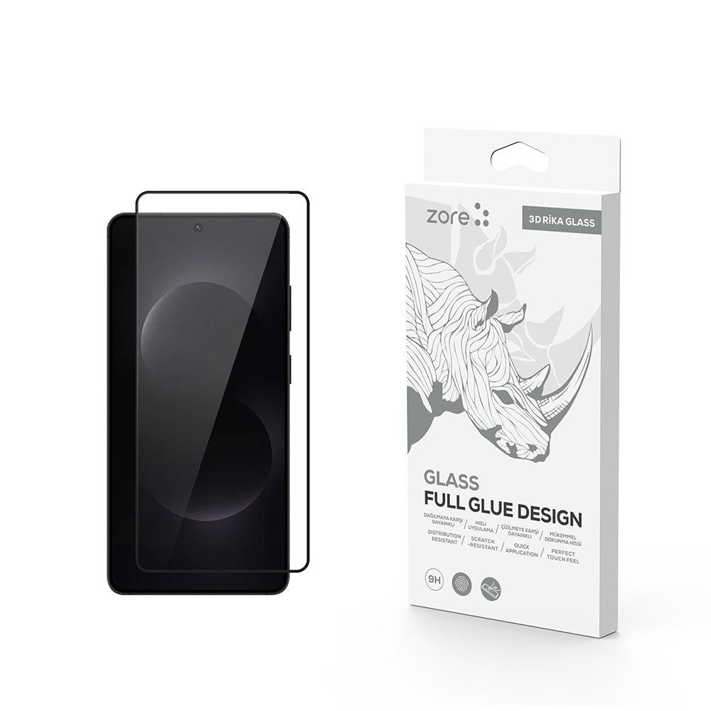 Galaxy S26 Ultra Rika Premium Temperli Cam Ekran Koruyucu Şeffaf