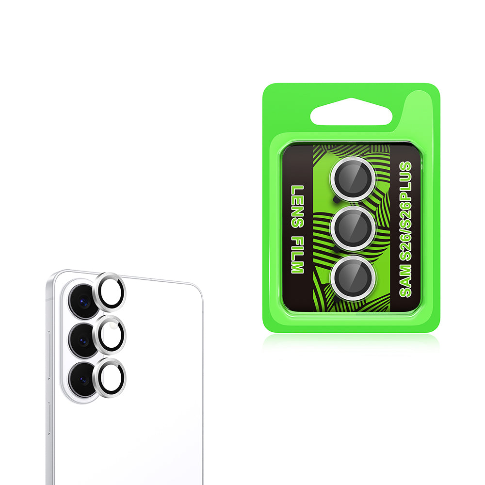 Galaxy S26 Zore CL-07 Kamera Lens Koruyucu Gümüş
