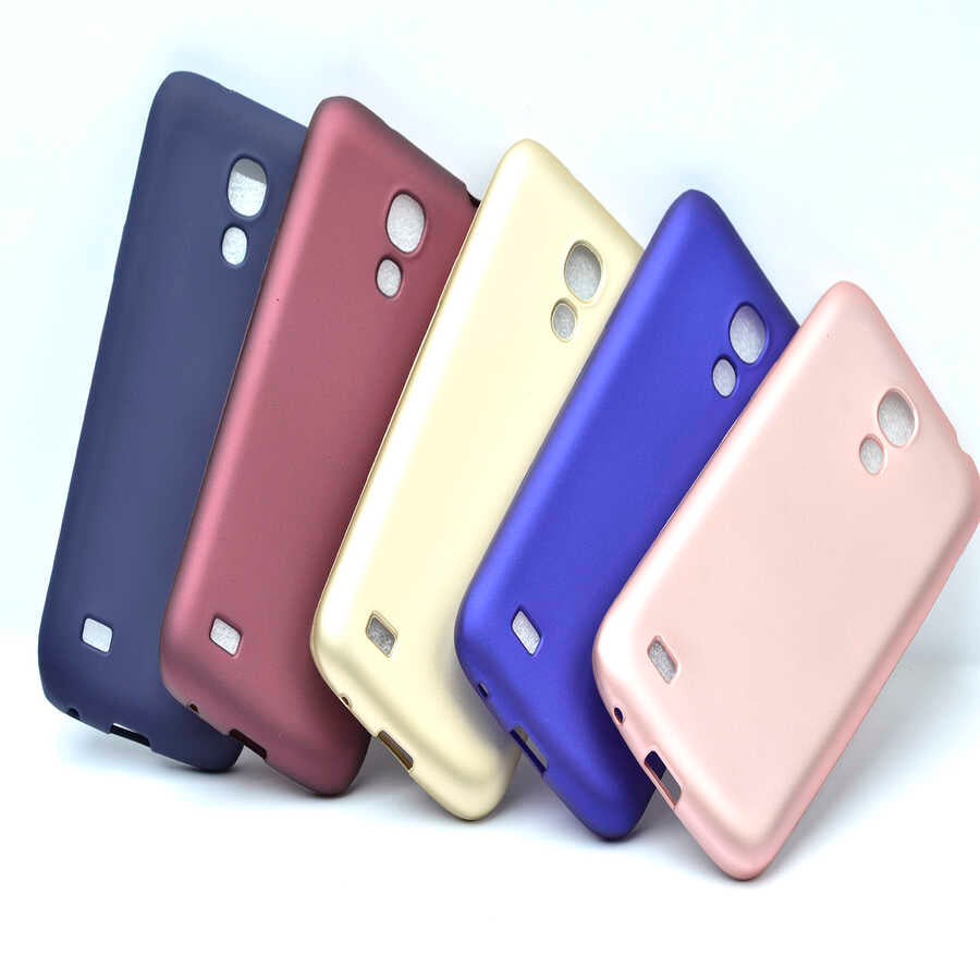 Galaxy S4 Kılıf Zore Premier Silikon Kapak Saks Mavi