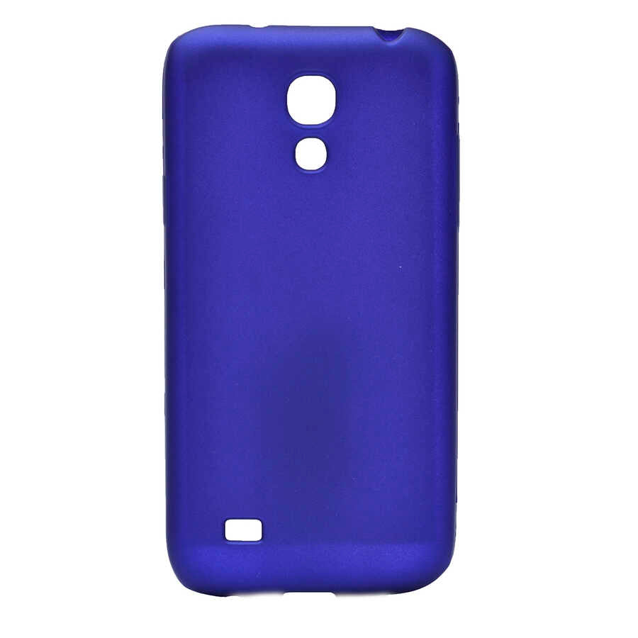 Galaxy S4 Mini Kılıf Zore Premier Silikon Kapak Lacivert