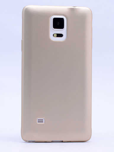 Galaxy S5 Kılıf Zore Premier Silikon Kapak Gold