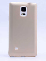 Galaxy S5 Kılıf Zore Premier Silikon Kapak Gold