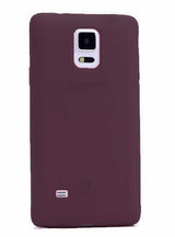 Galaxy S5 Kılıf Zore Premier Silikon Kapak Mürdüm