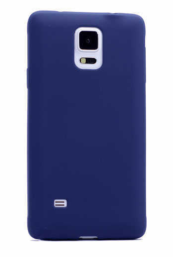 Galaxy S5 Kılıf Zore Premier Silikon Kapak Lacivert
