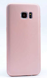 Galaxy S6 Kılıf Zore Premier Silikon Kapak Pembe