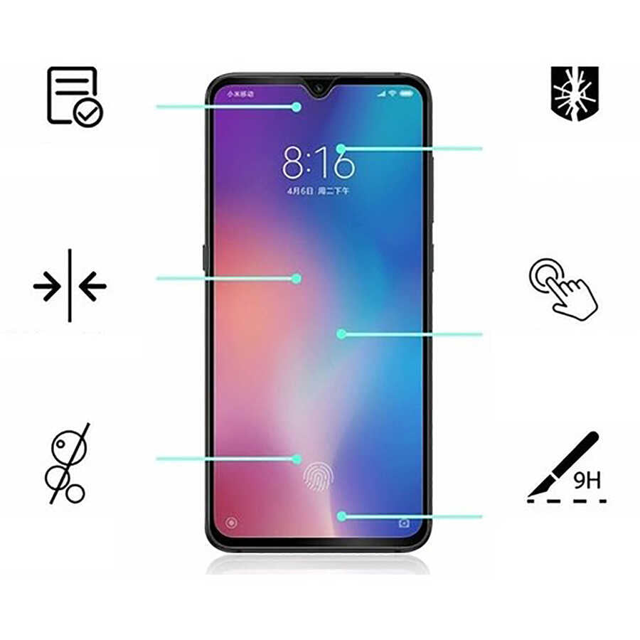 Galaxy S7 Edge Davin Seramik Ekran Koruyucu Siyah