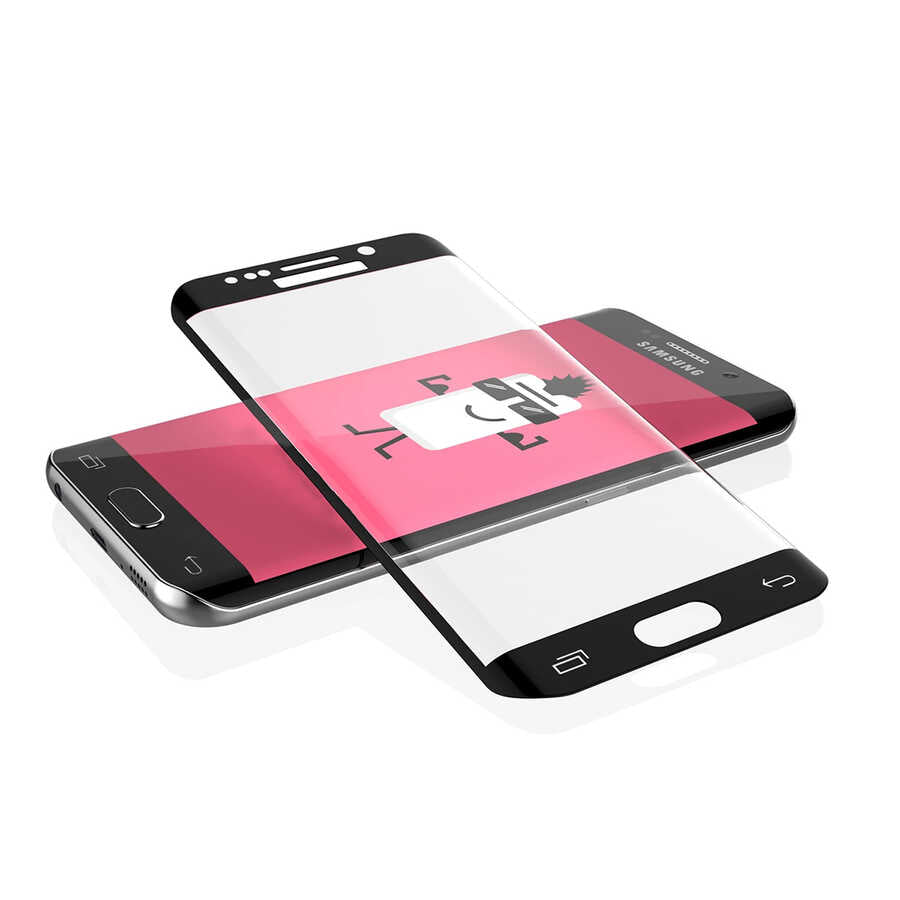 Galaxy S7 Edge Davin Seramik Ekran Koruyucu Siyah