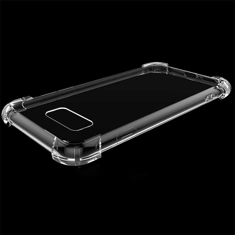Galaxy S8 Kılıf Zore Nitro Anti Shock Silikon Renksiz