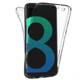 Galaxy S8 Kılıf Zore Enjoy Kapak Renksiz