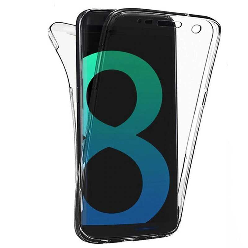 Galaxy S8 Kılıf Zore Enjoy Kapak Renksiz