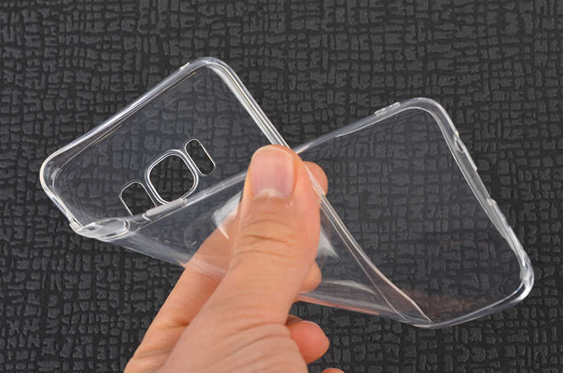 Galaxy S8 Kılıf Zore İmax Silikon Renksiz
