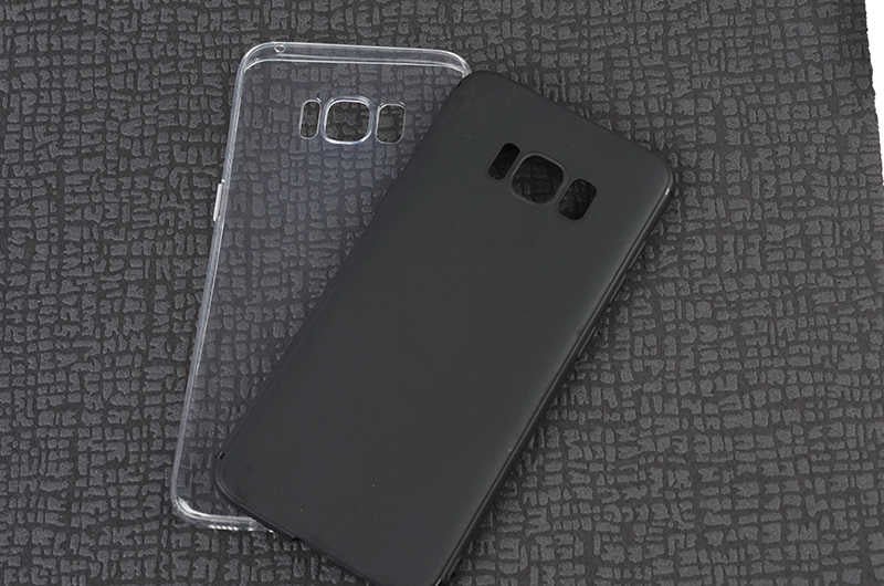 Galaxy S8 Kılıf Zore İmax Silikon Renksiz