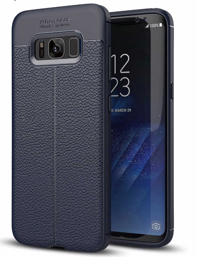 Galaxy S8 Kılıf Zore Niss Silikon Kapak Kırmızı