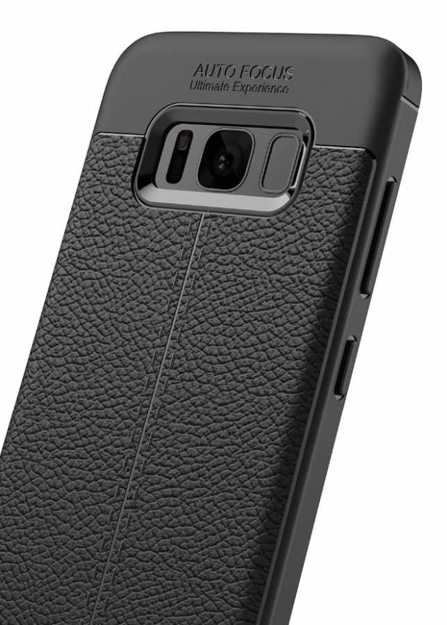 Galaxy S8 Kılıf Zore Niss Silikon Kapak Kırmızı