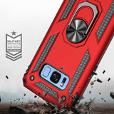 Galaxy S8 Kılıf Zore Vega Kapak Mavi