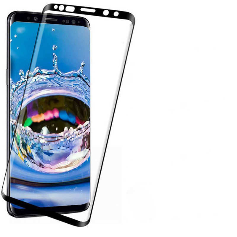 Galaxy S8 Zore Süper Pet Ekran Koruyucu Jelatin Siyah