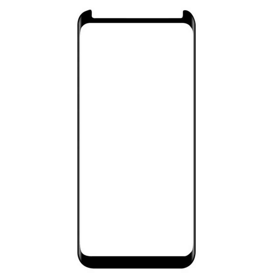 Galaxy S9 Zore Full Yapışkanlı Cam Ekran Koruyucu Siyah