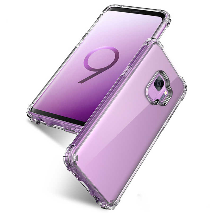Galaxy S9 Kılıf Zore Nitro Anti Shock Silikon Renksiz