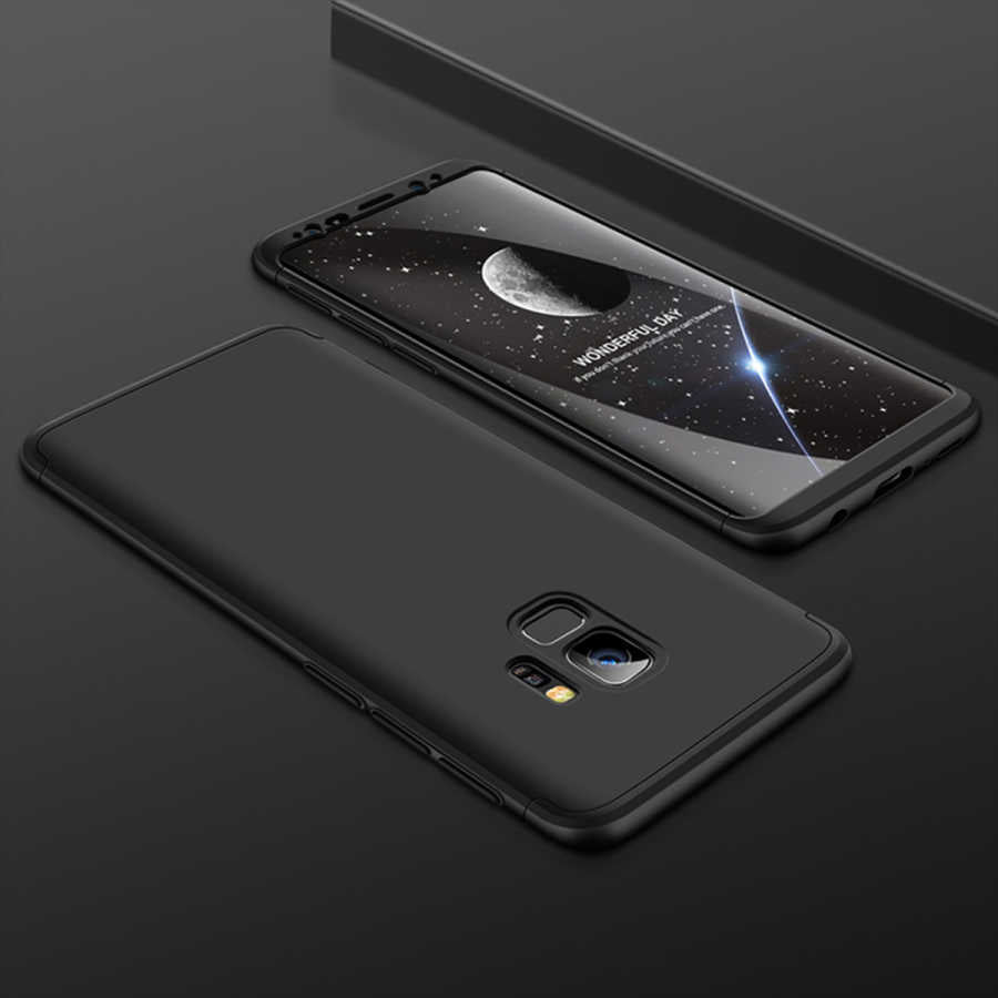 Galaxy S9 Kılıf Zore Ays Kapak Siyah