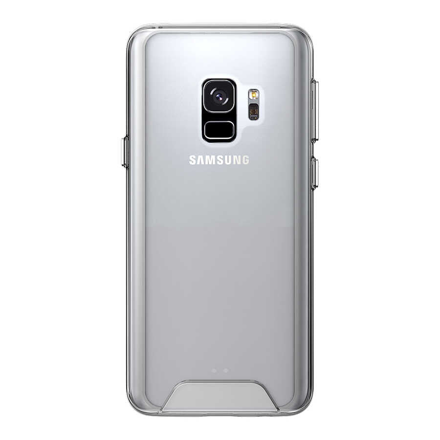 Galaxy S9 Kılıf Zore Gard Silikon Renksiz