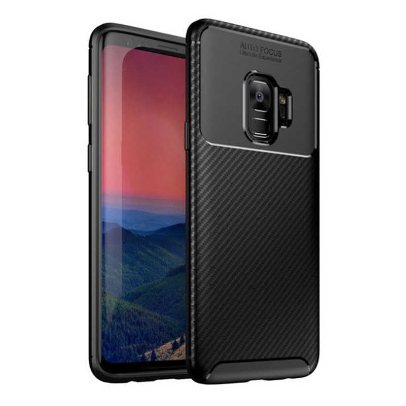 Galaxy S9 Kılıf Zore Negro Silikon Kapak Lacivert