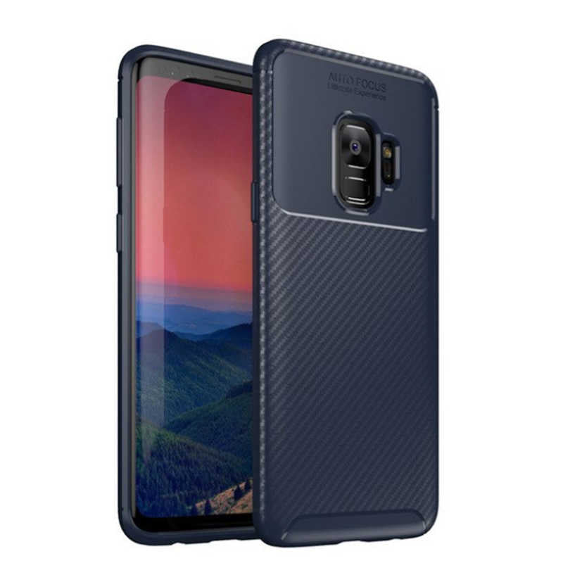 Galaxy S9 Kılıf Zore Negro Silikon Kapak Siyah