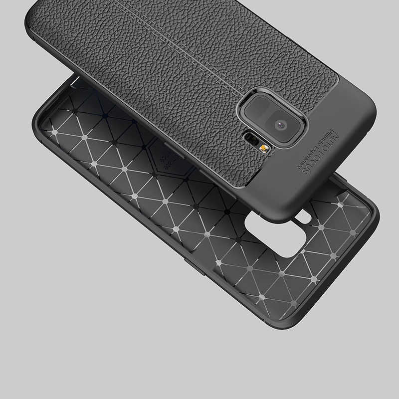 Galaxy S9 Kılıf Zore Niss Silikon Kapak Gri
