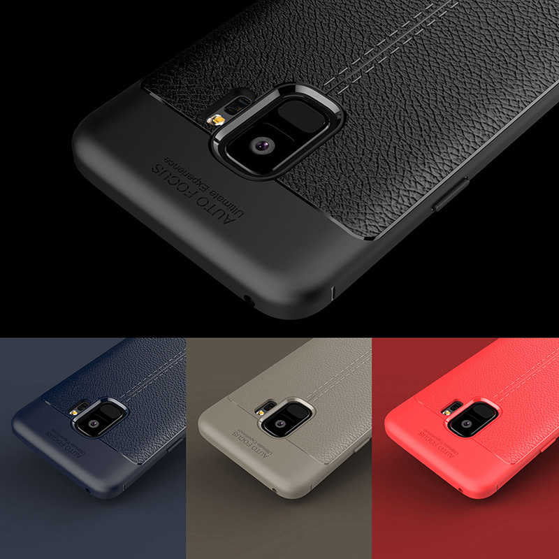 Galaxy S9 Kılıf Zore Niss Silikon Kapak Gri