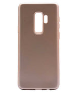 Galaxy S9 Kılıf Zore Premier Silikon Kapak Gold