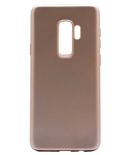 Galaxy S9 Kılıf Zore Premier Silikon Kapak Gold
