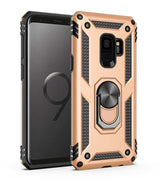 Galaxy S9 Kılıf Zore Vega Kapak Gold