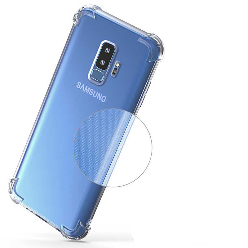 Galaxy S9 Plus Kılıf Zore Nitro Anti Shock Silikon Renksiz