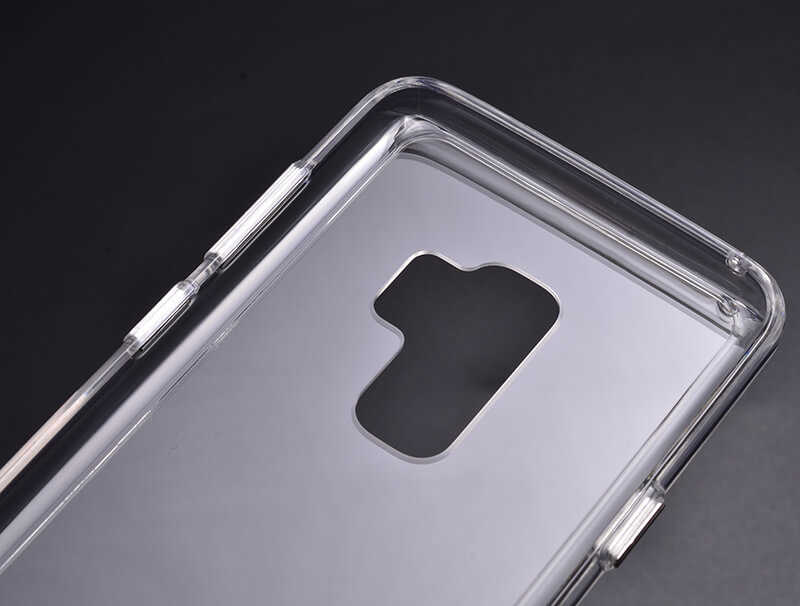 Galaxy S9 Plus Kılıf Zore Gard Silikon Renksiz
