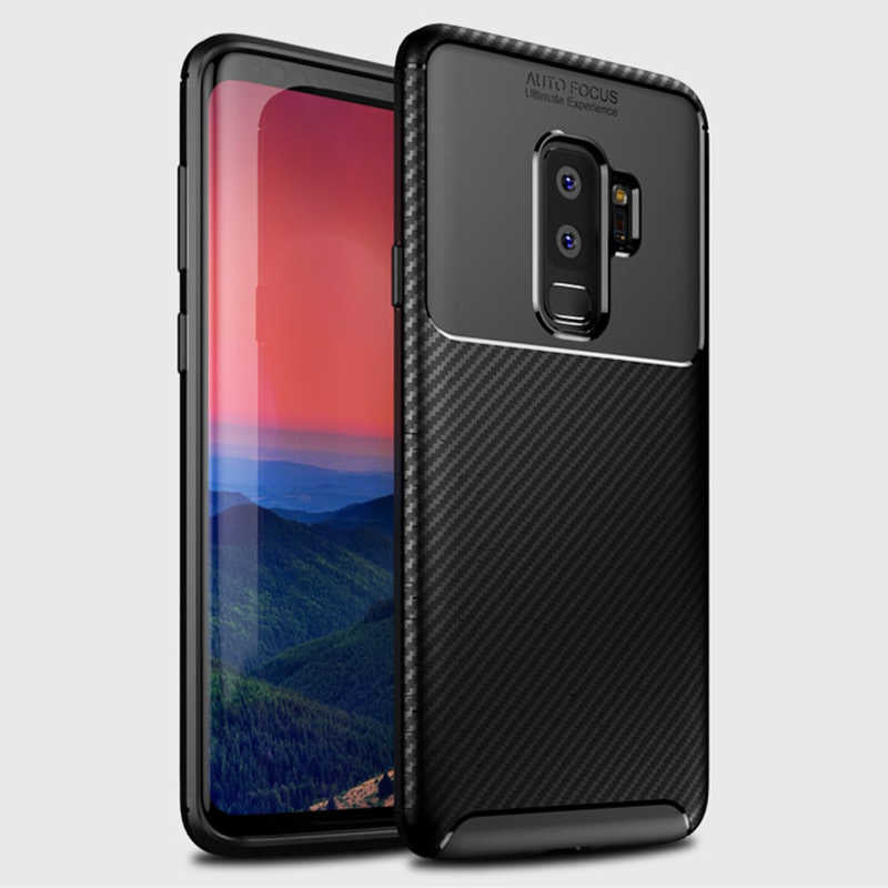 Galaxy S9 Plus Kılıf Zore Negro Silikon Kapak Siyah