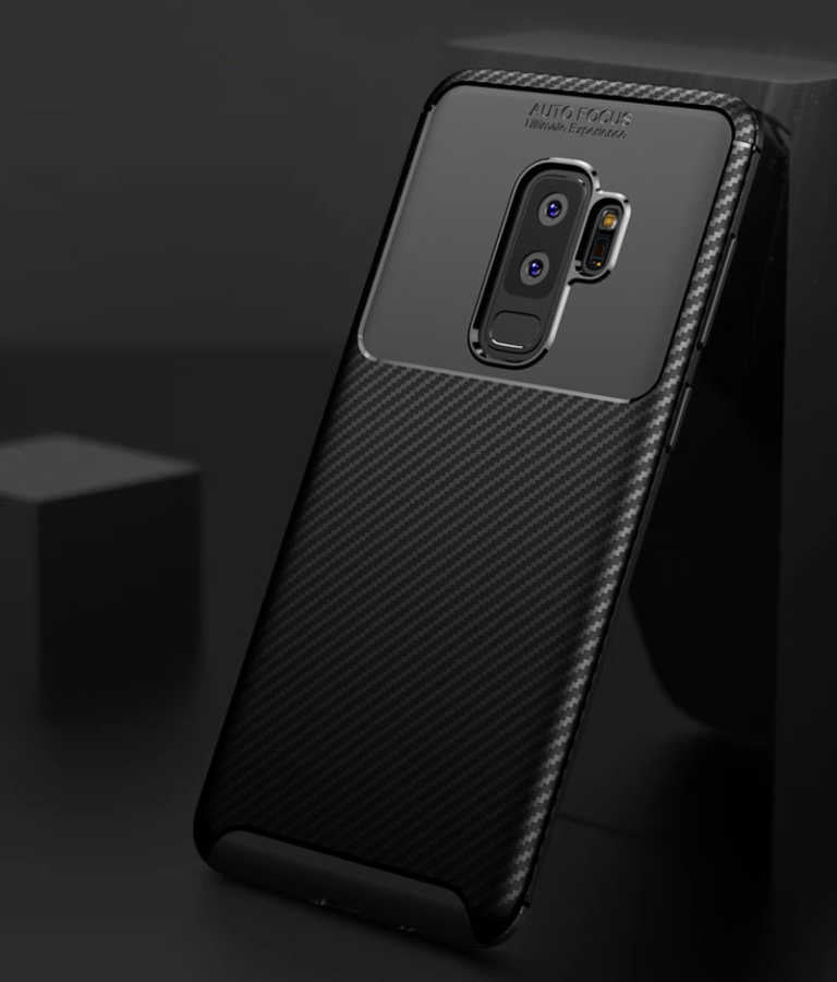 Galaxy S9 Plus Kılıf Zore Negro Silikon Kapak Siyah