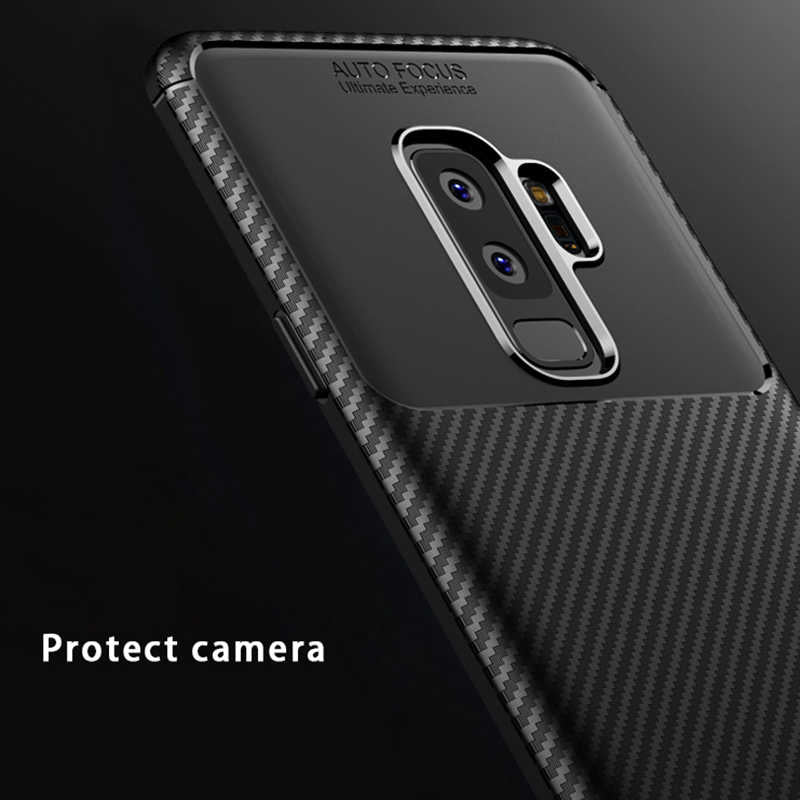 Galaxy S9 Plus Kılıf Zore Negro Silikon Kapak Siyah