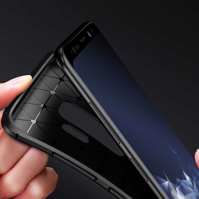 Galaxy S9 Plus Kılıf Zore Negro Silikon Kapak Siyah
