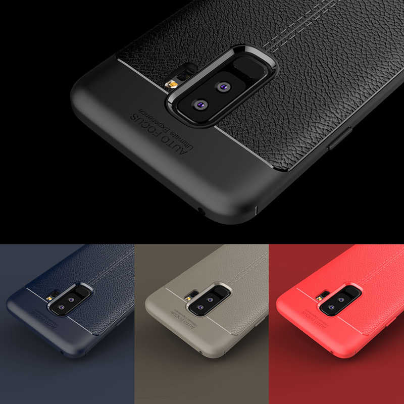 Galaxy S9 Plus Kılıf Zore Niss Silikon Kapak Kırmızı