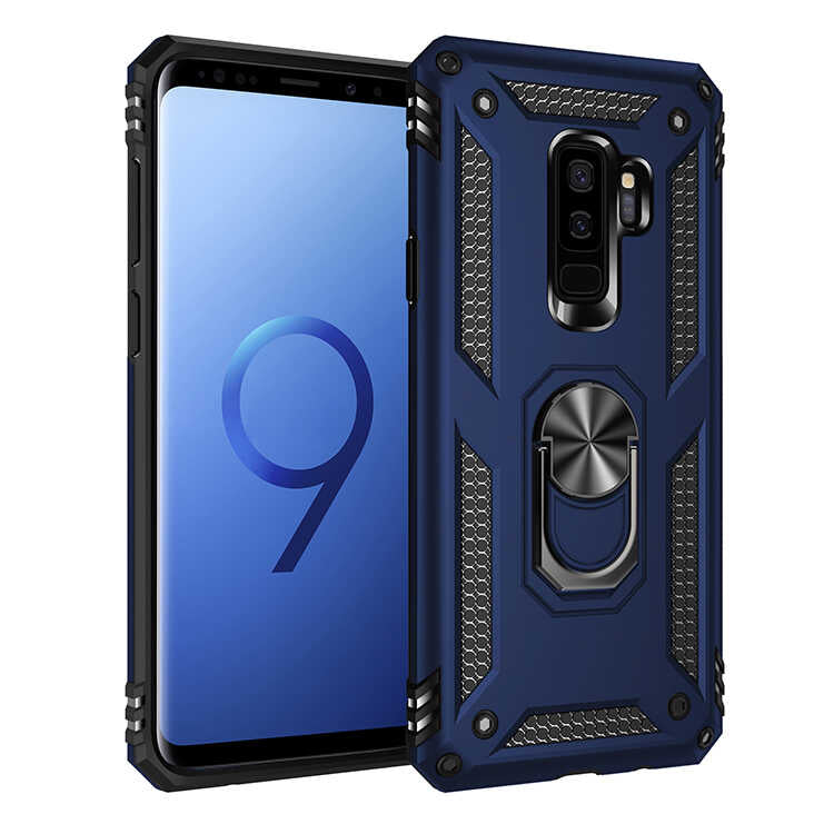 Galaxy S9 Plus Kılıf Zore Vega Kapak Kırmızı