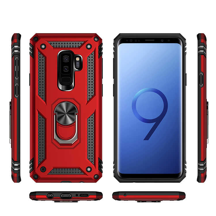 Galaxy S9 Plus Kılıf Zore Vega Kapak Gold