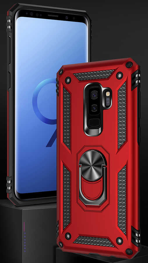 Galaxy S9 Plus Kılıf Zore Vega Kapak Mavi