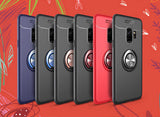 Galaxy S9 Kılıf Zore Ravel Silikon Kapak Mavi