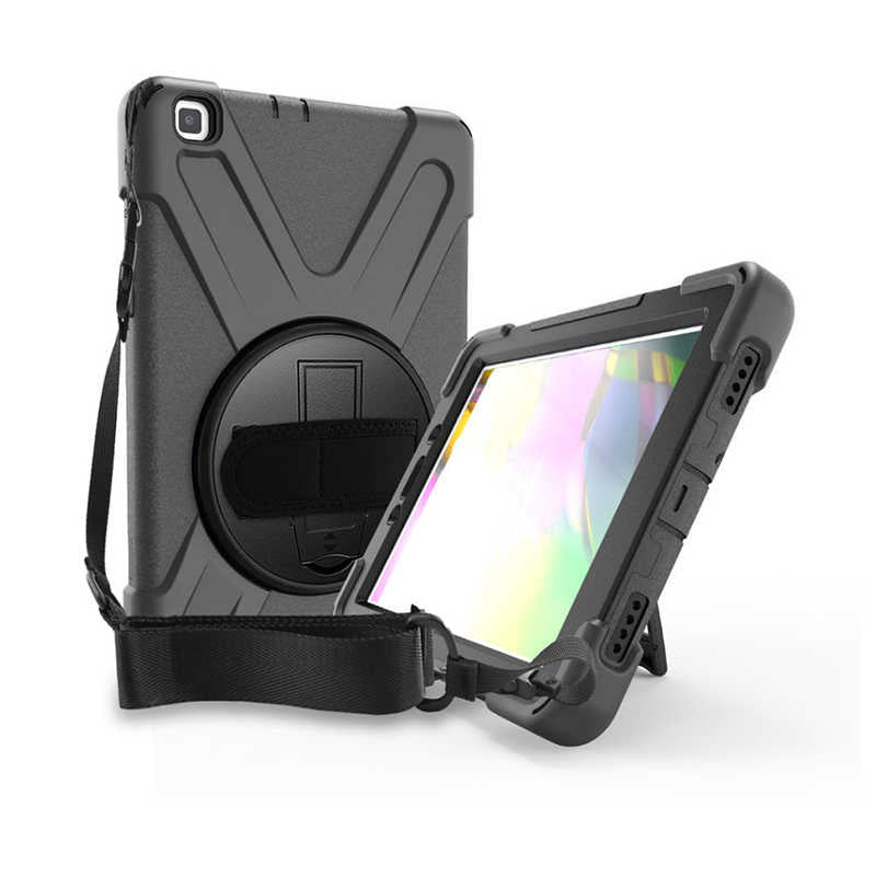 Galaxy T720 Tab S5E Zore Defender Tablet Silikon Siyah