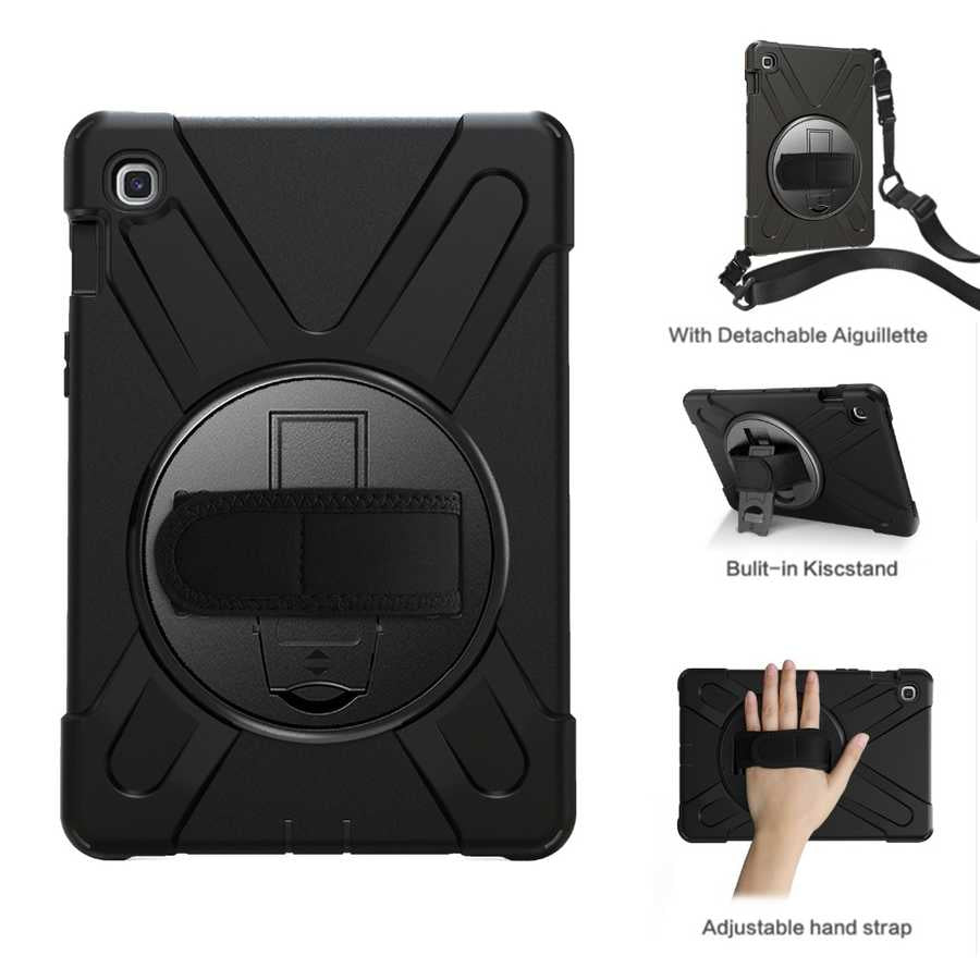 Galaxy T720 Tab S5E Zore Defender Tablet Silikon Siyah