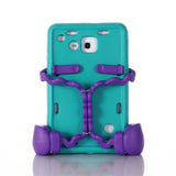 Galaxy Tab 3 Lite 7.0 T110 Zore Eva Boxer Tablet Silikon Mavi
