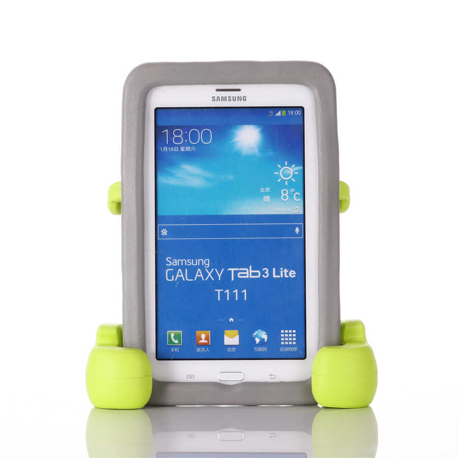 Galaxy Tab 4 7.0 T230 Zore Eva Boxer Tablet Silikon Mavi