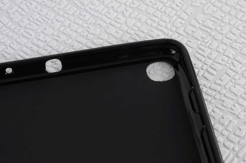 Galaxy Tab A 10.1 (2019) T510 Kılıf Zore Tablet Süper Silikon Kapak Siyah
